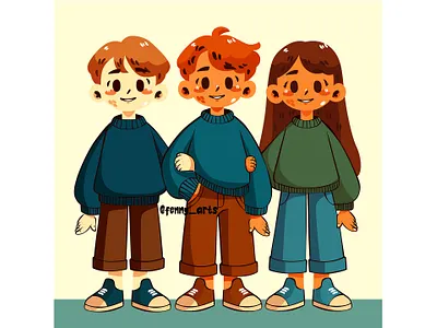 Group of Cartoon Children background celebration character community embrace event fellowship friends friendship fun graphic design greeting happy joy people relationship society together unity wallpaper