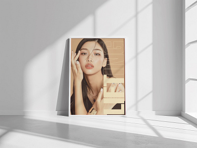 Fashion Poster Mockup — Editorial Style Visual design ui ux