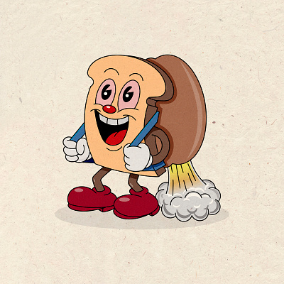 Character design branding cartoon character design hand drawing illustration logo mascot no a.i. rubber hose t shirt