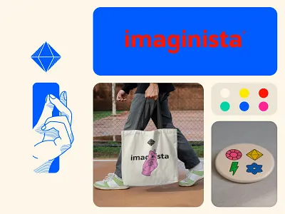 Imaginista - Creative Goods Shop branding design graphic design identity system illustration logo typography ui vector web