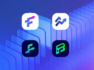 Ai Logo Design | App Logo Design | Blockchain F Logo Mark ai logo app logo blockchain logo brand identity branding crypto logo design f logo fintech gradient logo graphic design logo logo brand logo design logo designer modern logo saas startup tech logo web design