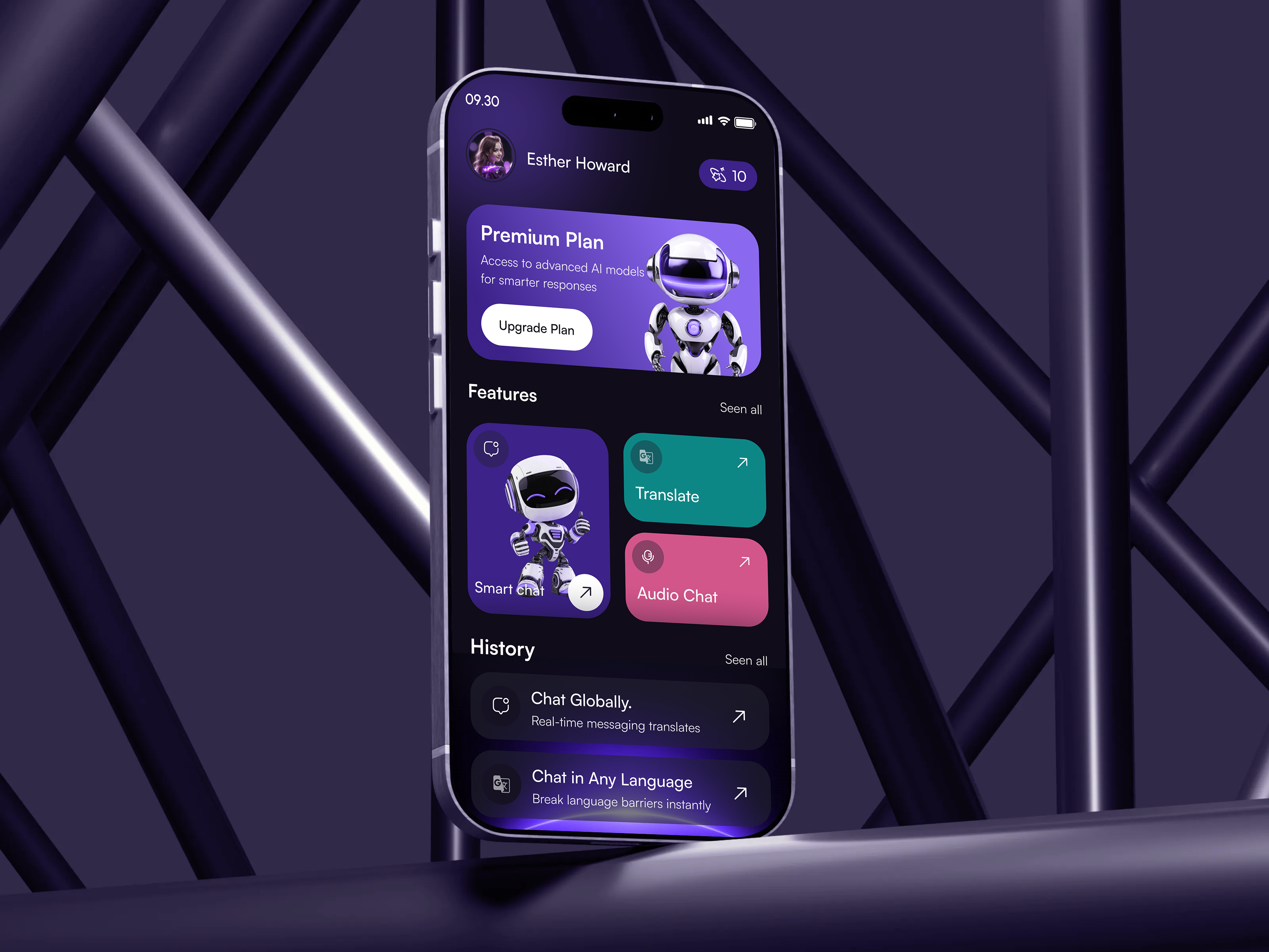 Example of Mobile App Design 