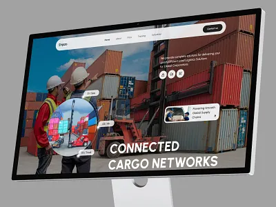 Shipzo – Smart & Scalable Logistics UI Landing Page 🚛 branding cargo courier deliver design firqah firqah lab freight landing page landing page design logistic shipping logistics logistics service logo packaging parcel shipping transport ui uiux