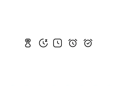 Time icons animation clock date gif icon icondesign iconography iconpack icons iconset motion time ui
