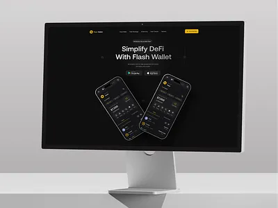DeFi Wallet app landing page app landing page crypto crypto wallet defi defi wallet download app wallet