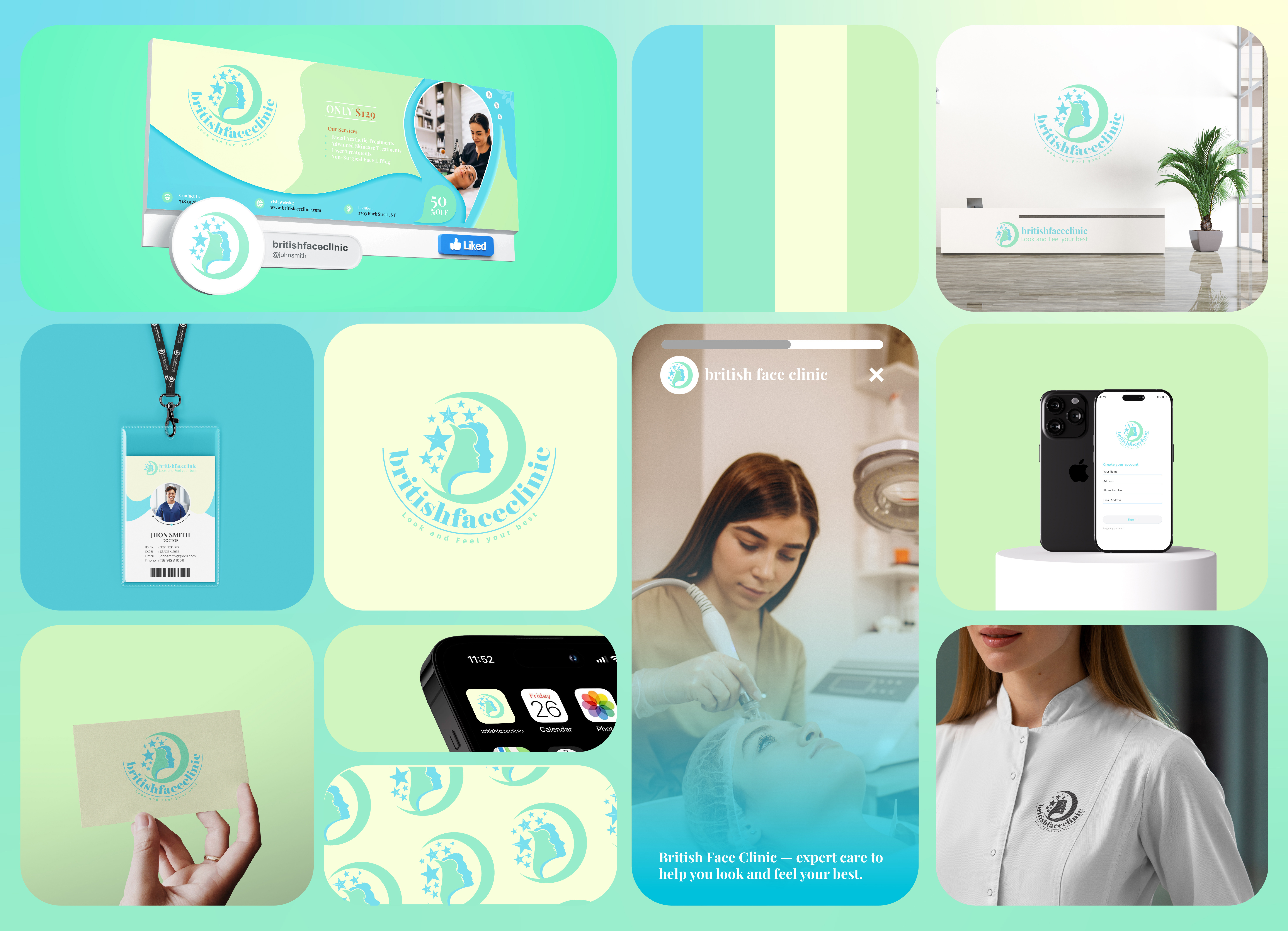 Example of Cosmetic Skincare Wellness Logo Design