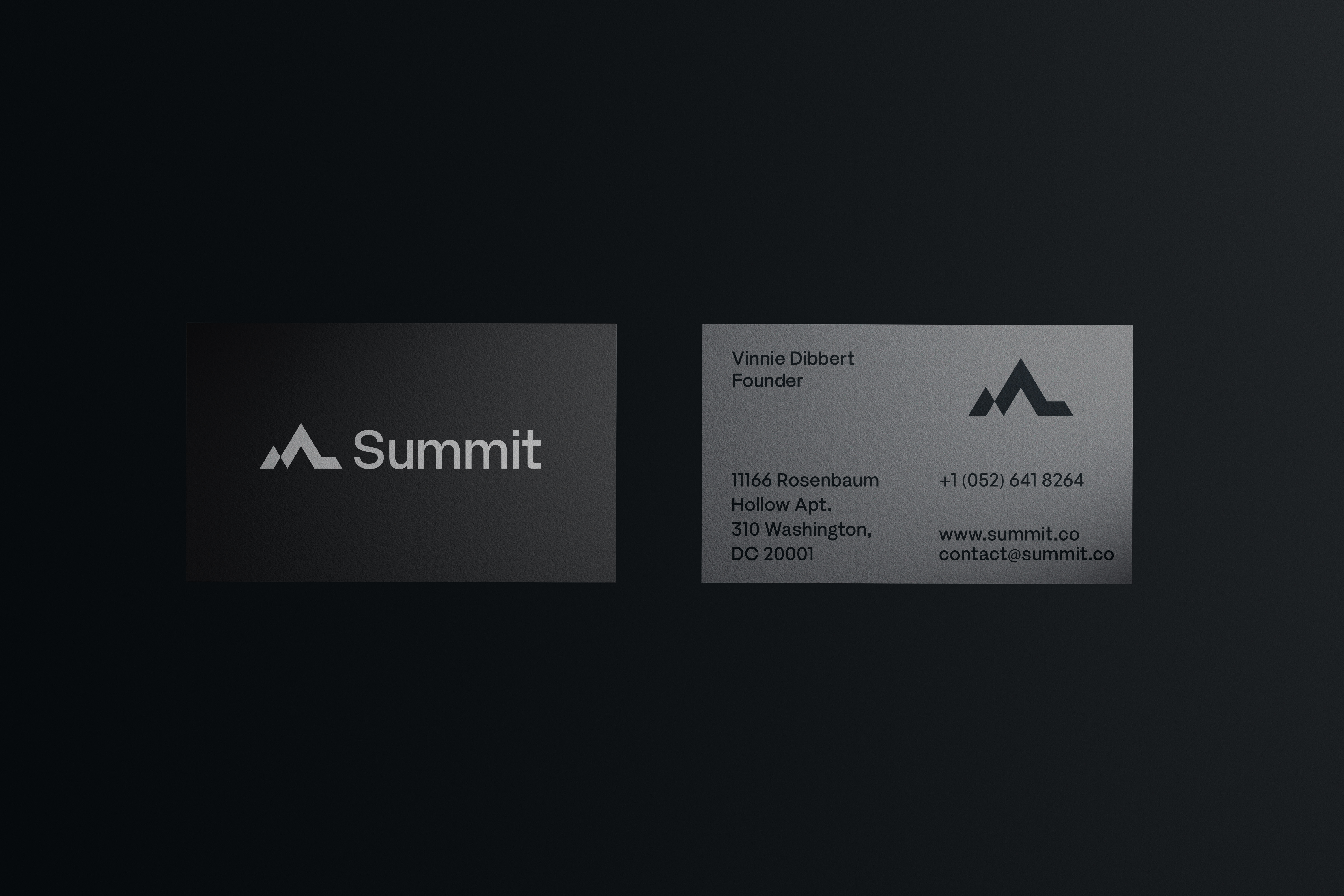 Financing company logo design - Summit brand identity branding logo logo design logo mark logos logotype modern logo mountain logo