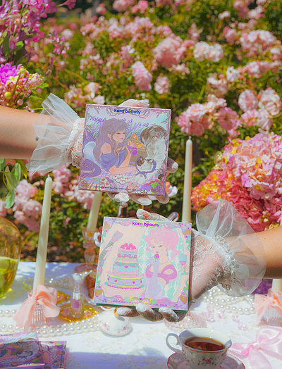 Whimsical Worlds for Kara Beauty X Koalanov beauty feminine packaging products women