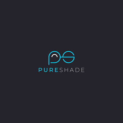 PURESHADE: Sleek Minimal Monogram Logo brand identity branding design design logo flat graphic design icon illustration logo logo design logos logotype minimal minimalist modern monogram simple sleek timeless unique