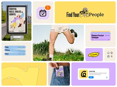 Leurniq | E-Learning Platform Brand identity brand design brand identity branding e learning education learning logo platform typography visual identity