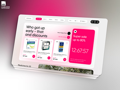 Online Platform Health clinic designer doctor ecommerce graphic design health health care landing page medical minimal pharmacy product design saas saas web service uiux user experience web web design website