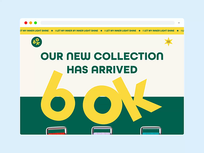 Watch Store Homepage Redesign animation colorful design e commerce ecommerce landing page redesign shopify watch web web design website website redesign