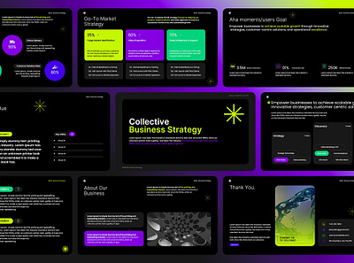 Collective Business Strategy Pitch Deck animation branding business deck business strategy graphic design identity keynote pitch deck powerpoint ppt presentation presentation design strategy ui