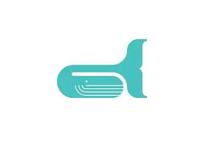 Whale brand design brand designer brand identity branding brandmark custom logo custom logo design design graphic design identity identity design identity designer illustration logo logo design logo designer logo mark mark whale whale logo