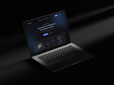 TaskFlow - Ai Marketing Landing page creativedesign