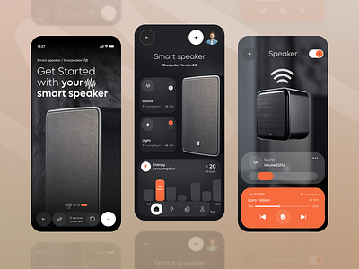 Home AI application mobile ui ai ai ui design android android app design android screen android ui app designer apple apple ui design application clean ui home automation ios ui minimal mobile app mobile design mobile ui product design ui ux