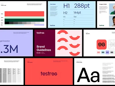 Testree - Brand Design agency brand guideline branding cosmetic logo design dstudio agency graphic design healthcare healthcare logo illustration lettering logo logo branding logo design logo designer logo mark motion graphics startup logo styleguide typography