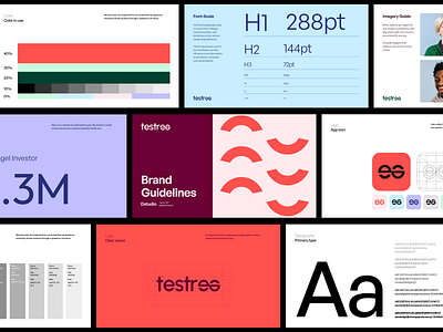 Testree - Brand Design agency brand guideline branding cosmetic logo design dstudio agency graphic design healthcare healthcare logo illustration lettering logo logo branding logo design logo designer logo mark motion graphics startup logo styleguide typography
