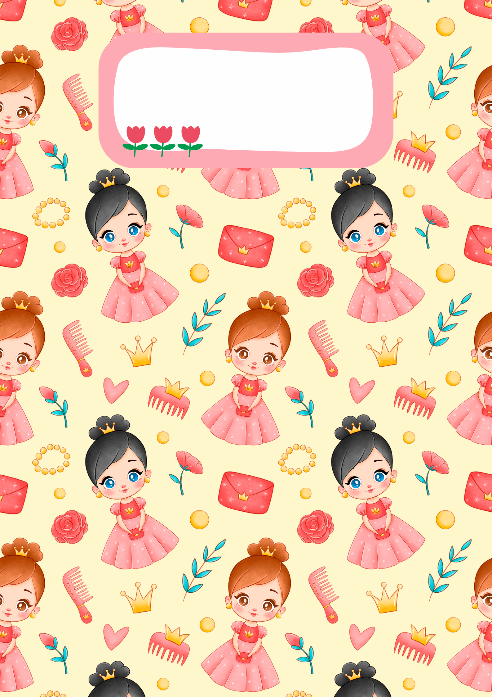 Example of School Patterns And Book Cover/Copybook