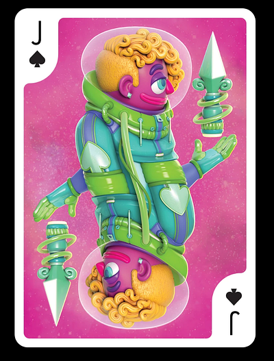 joker card branding design illustration nft