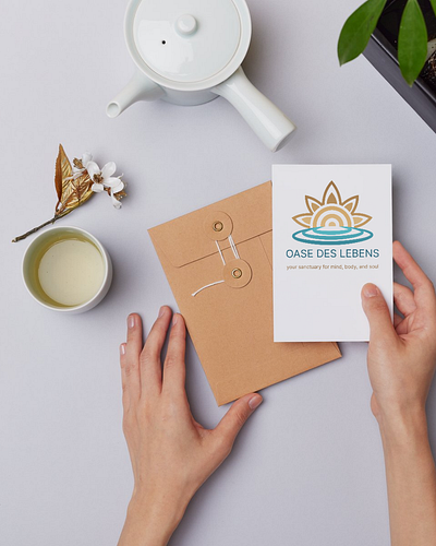 Oasis of Life Project brand identity branding design graphic design logo oasis resort