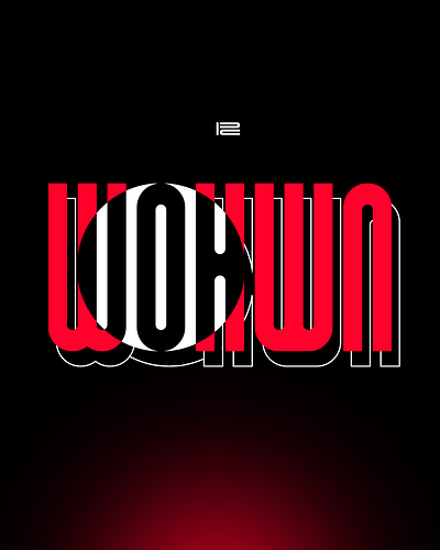 Poster - Woken design graphic design poster typography