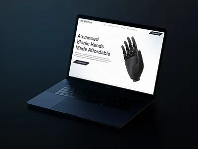 Alt-Bionics. Digital experience 3d 3d motion animation bachoodesign design digital experience interface tech tech startup website