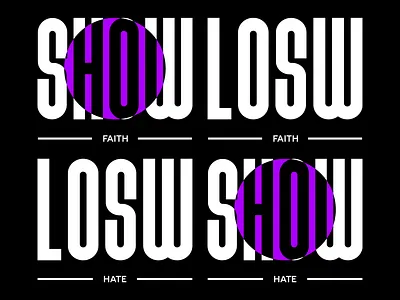 Poster - Show Faith design graphic design illustration poster typography