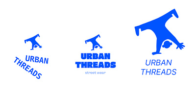 URBAN THREADS, test identity branding graphic design illustration lettering logo vector