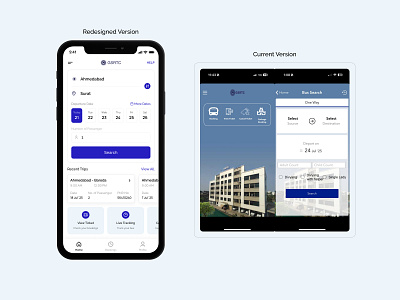 Bus Booking App app design appredesign blue color booking branding bus booking cleanui design design system graphic design logo mobile ui transportapp ui userexperience uxdesign vector