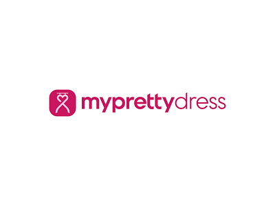 Logo for myprettydress branding logo