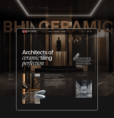 BHL Ceramic | Premium Tiles Brand Website UI/UX Design ai design ai website branding chatgpt figma graphic design lifestyle logo motion graphics photoshop tiles website ui ui design uiux ux ux design web design web3 website website design