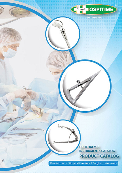 Ophthalmic Instrument Catalogue animation branding design graphic design illustration logo motion graphics typography ui vector