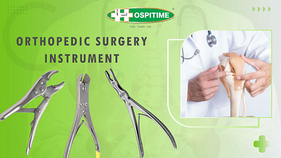 Surgical Instruments Banner animation branding design graphic design illustration logo motion graphics typography ui vector