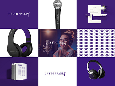 Podcast Logo Design and Brand Identity Design brand book brand identity logo branding custom logo design femine logo gradeint headphone logo iconic identity logo logo design mic logo modern old mic logo podcast logo speaker logo studio logo