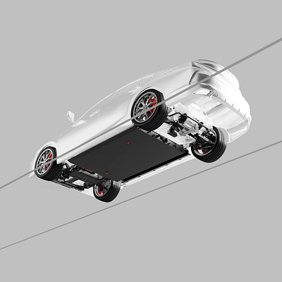 Chassis 3D render product animation reel CGI 3D motion HMI EV 3d animation automotive car cg cgi concept design digital ev hmi interaction motion product redshift render ui