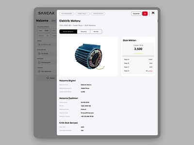 Stock Management Dashboard-Detail Page animation app branding card clothes dailyui design detail ecommercedesign graphic design illustration logo management read research stock ui ux uxdesign vector