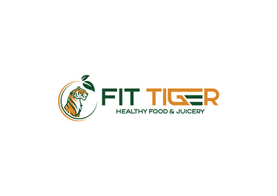 FIT TIGER logo made by Mizzeo Digital animal logo fit logo fittiger logo gym logo lion logo restaurant logo tiger logo