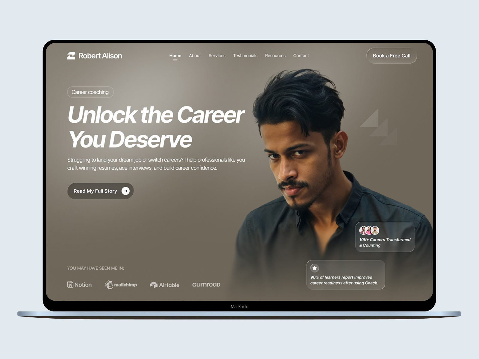 Alison • Career Coaching Website • Personal Branding Website business coach website career coaching coach booking coach profile coaching landing page consulting website executive coach linkedin coach ui mindset coach online coach personal brand design personal branding personal branding website personal coach personal portfolio website personal website podcast coach landing page speaker website design trexa lab website design