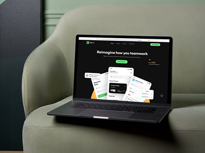 Team Management SaaS Web Landing Animation 👥 animation clean design minimal saas animation saas landing saas tool team management team management saas team management tool ui ux ux design web animation web landing website animation website design