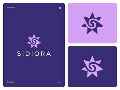 Letter S and Star connectivity logo concept brand identity branding connection connectivity logo graphic design hand shake letter s logo logo design meeting logo minimal modern s logo star logo