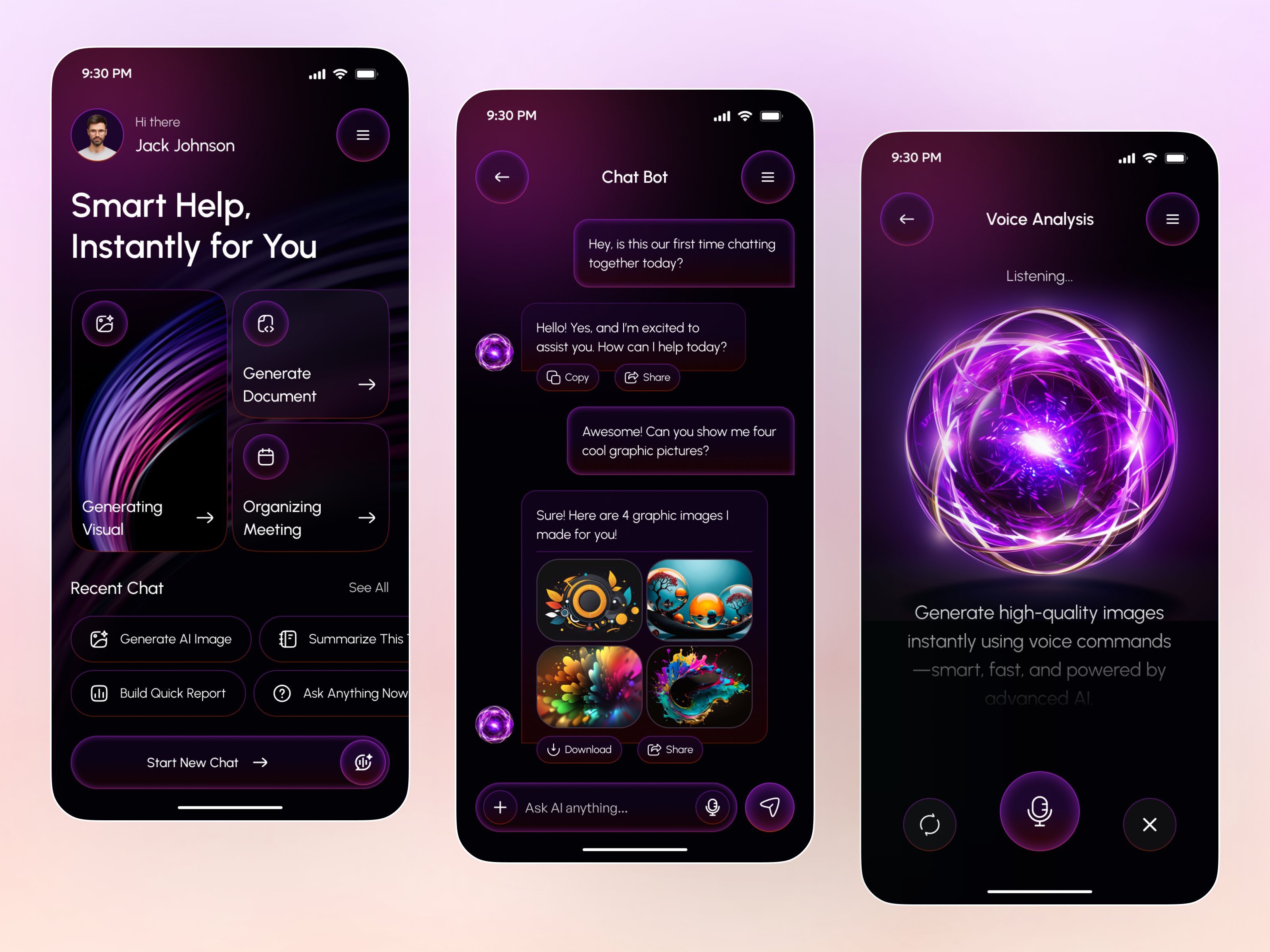 Example of Ai Mobile App Design And Development