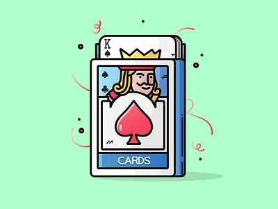 Cards art artist artwork branding cards design fun game graphic design icon illustration indoor games logo play ui vector graphics