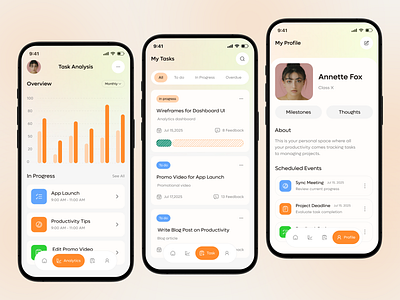 Task Management Mobile App andriod app app ui design application ios mobile mobile app mobile app design mobile application design native app task app task application design task list task management app task manager application to do app ui uiux user interface ux