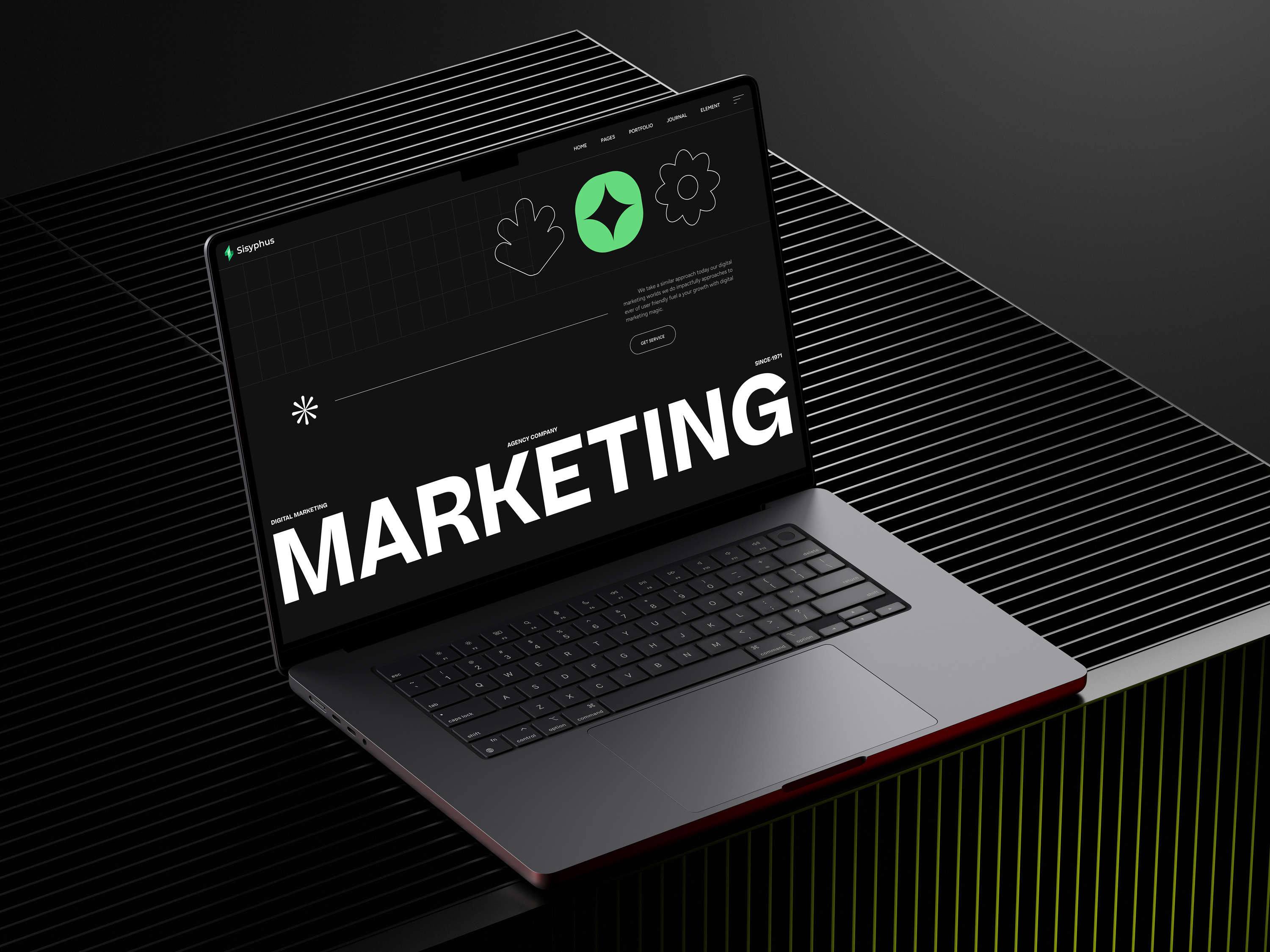 Digital Marketing Agency Website agency digital marketing landing page lead capture marketing ridoy rock seo template ui ux web design