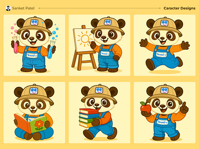 Character Design for Gigglers Preschool character design design design inspiration illustration