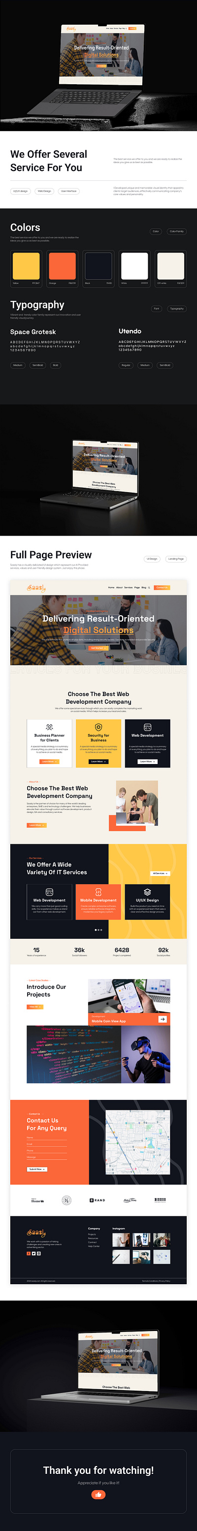 Saasly | SaaS Website - UI/UX Design design design inspiration figma interactive design landing page minimalist design modern web design responsive layout saas saas landingpage saas website saasly ui uiux user experience user interface uxui design web design web design inspiration website
