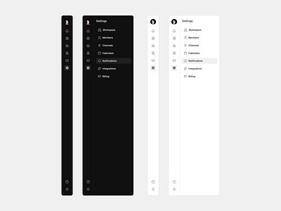 Sidebars dark mode dashboard design design figma framer graphic design light mode mobile design product design sidebar sidebar design sidebar navigation sidebars ui ui design ux ux design uxuidesign web app design web design
