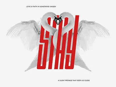 Poster - Stay design graphic design illustration poster typography