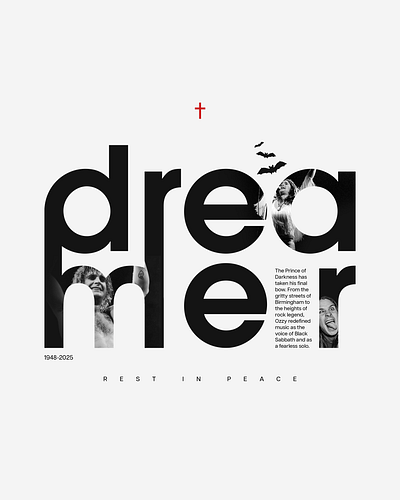 Poster - Dreamer design graphic design illustration poster typography